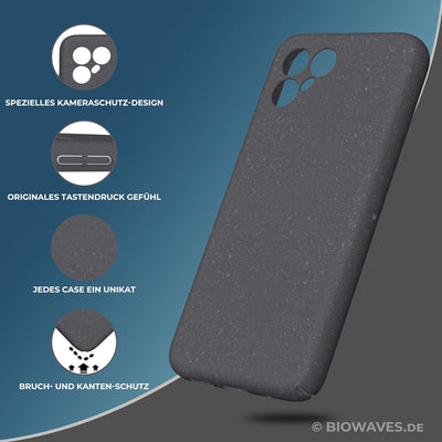 BIOWAVES Hülle Handyhülle Schutzhülle Hardcase Case Cover für Fairphone 4, aus biologisch abbaubaren