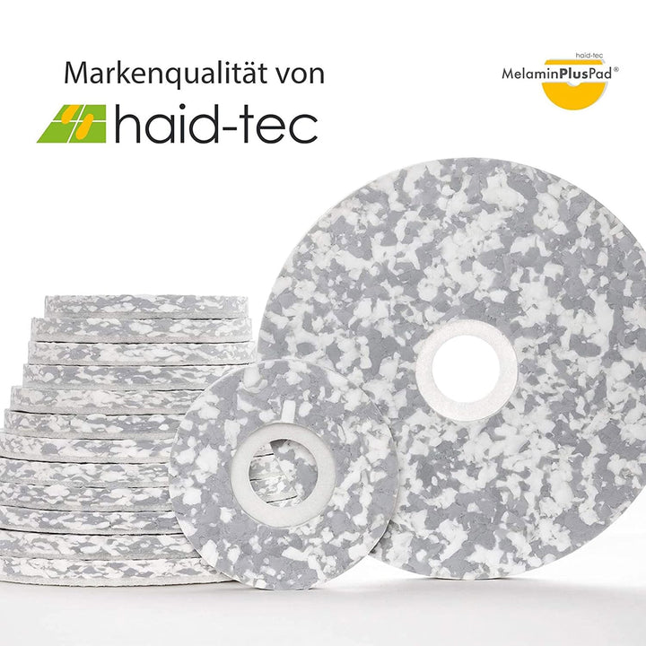 haid-tec MelaminPlusPad 20 Zoll / 508 mm, Pads für Scheuersaugmaschinen, Innenloch 85mm inkl. Ausspa