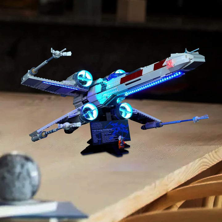 Fernbedienung Licht-Kit für Lego 75355 X-Wing Starfighter Spielzeug (Kein Lego-Modell), Led Beleucht