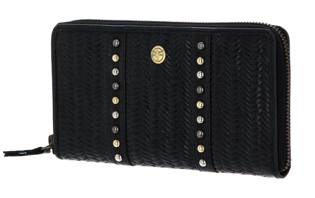 Chiemsee Geldbörse Echt Leder schwarz Damen - 020645 Black, Black