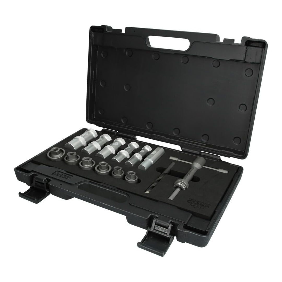 KS Tools 140.2550 Lochstanzen-Satz für PDC-Sensoren, 20-tlg
