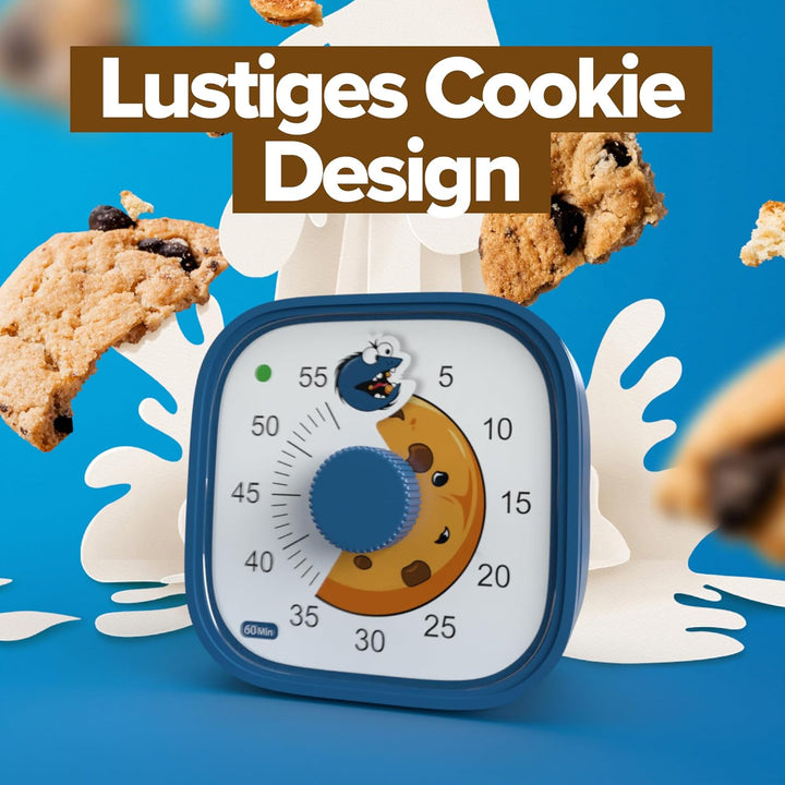 Visueller Timer für Kinder – Cookie Monster – Geschenkidee Einschulung & Kindergarten – Zeitmanagem