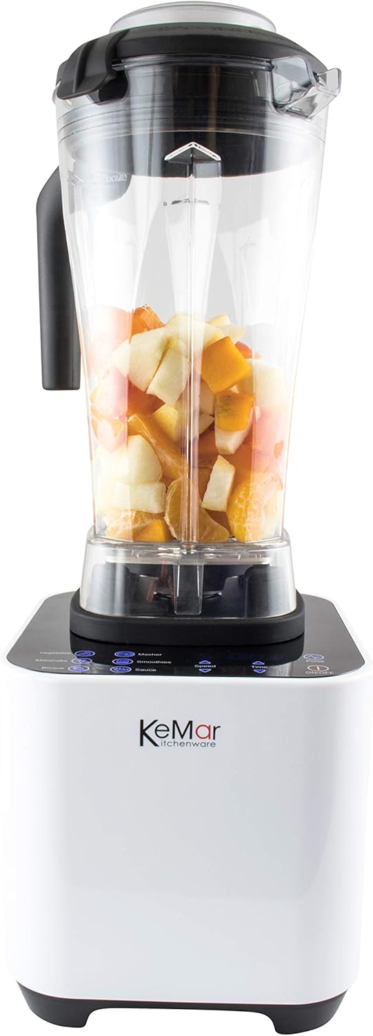 Hochleistungstandmixer (1.500W, 30.000 U/min 6 Programme, Touch Bedienung, inkl. 1L und 2L Behälter