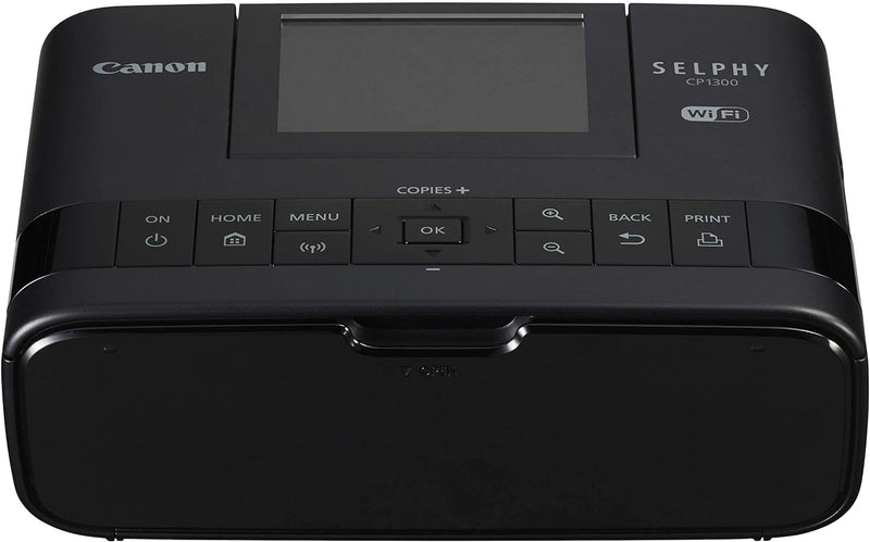 Canon SELPHY CP1300 mobiler Fotodrucker (Druck bis Postkartengrösse 10x15cm, WLAN, kabellos, Thermos