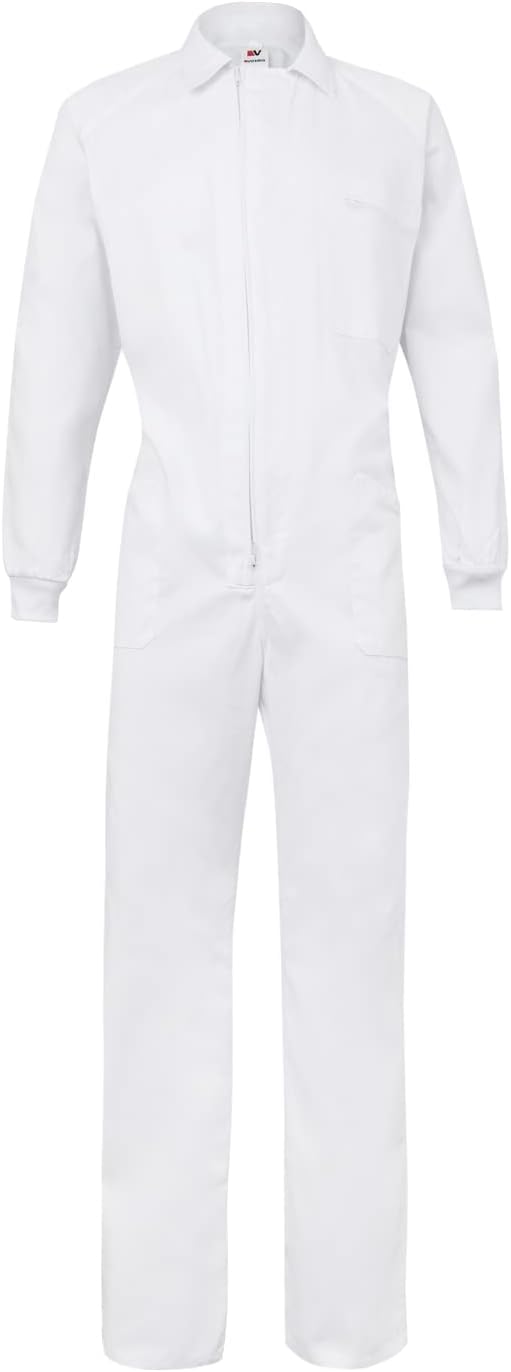 VELILLA 214 Arbeitsoverall Modell Italiano für Herren 48 Weiss, 48 Weiss
