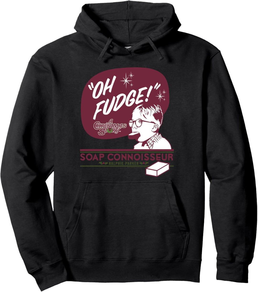 A Christmas Story Oh Fudge Soap Connoisseur Weihnachten Pullover Hoodie