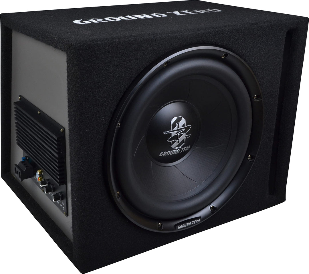 Ground Zero GZIB 30BR-ACT 30 cm Bassreflex Aktiv Gehäusesubwoofer