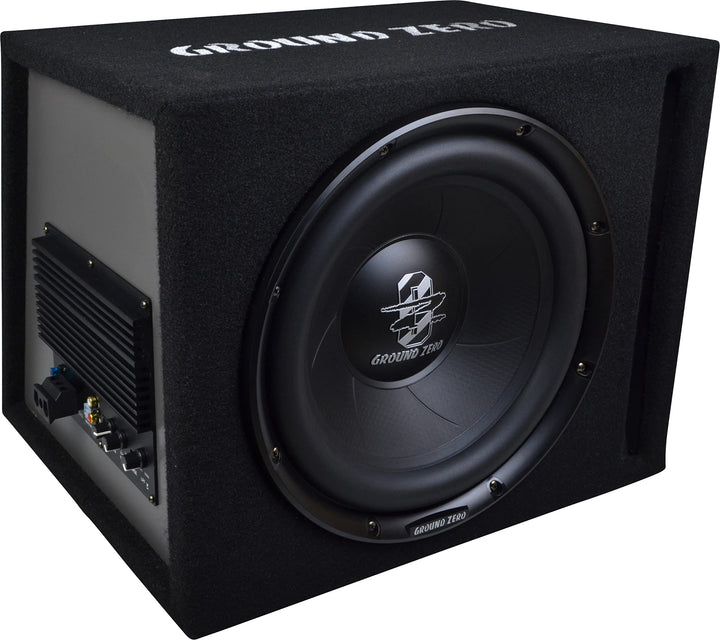 Ground Zero GZIB 30BR-ACT 30 cm Bassreflex Aktiv Gehäusesubwoofer