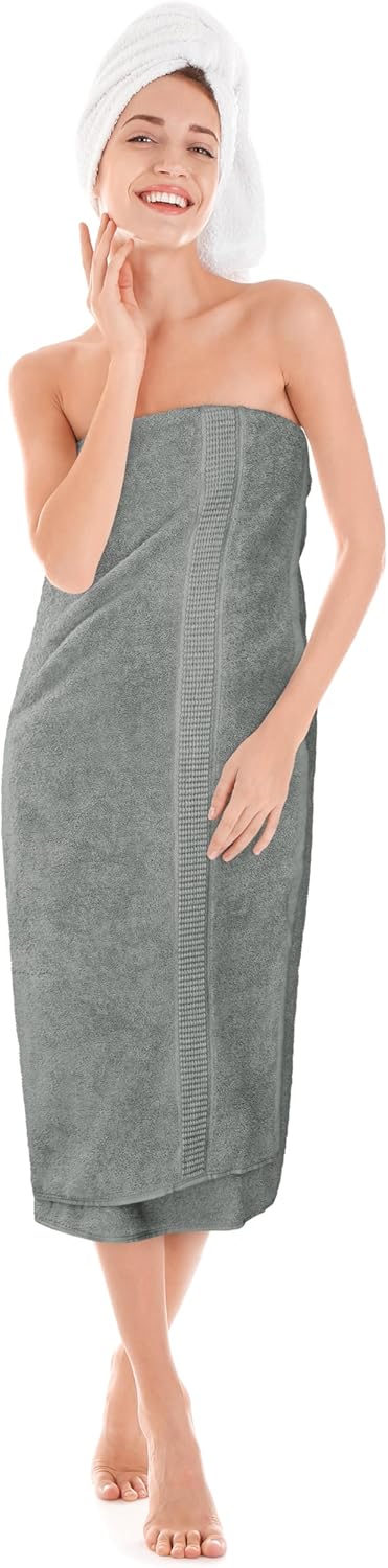 Utopia Towels - 2er Badetücher Gross aus Baumwolle mit Aufhänger, Saunatücher,Badehandtücher Gross,