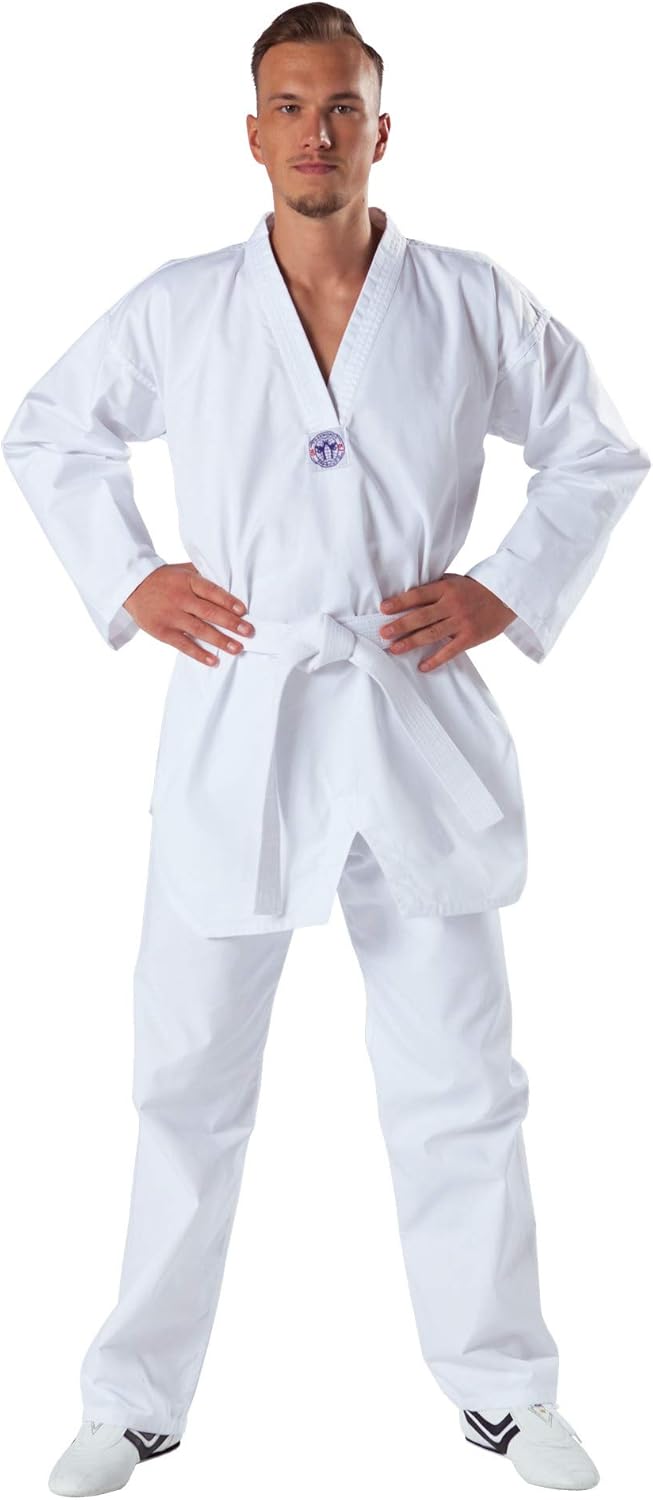 KWON Kinder Kampfsportanzug Taekwondo Song 190 cm Weiss, 190 cm Wei&#xDF;