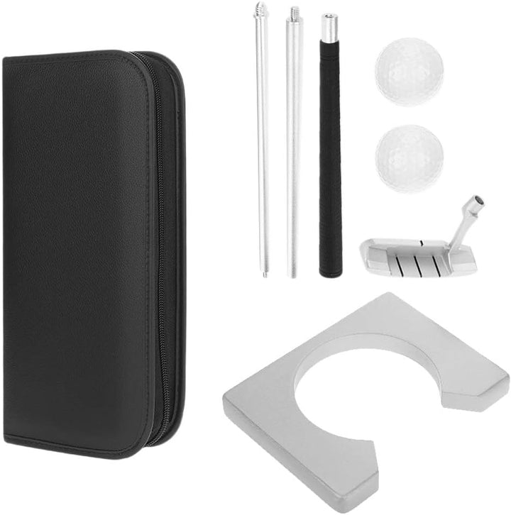 VGBEY Golf Putting Spiel Praxis Set Golf Putting Cup mit Golfclub, Golfbälle, Gepäckträger, Tragetas