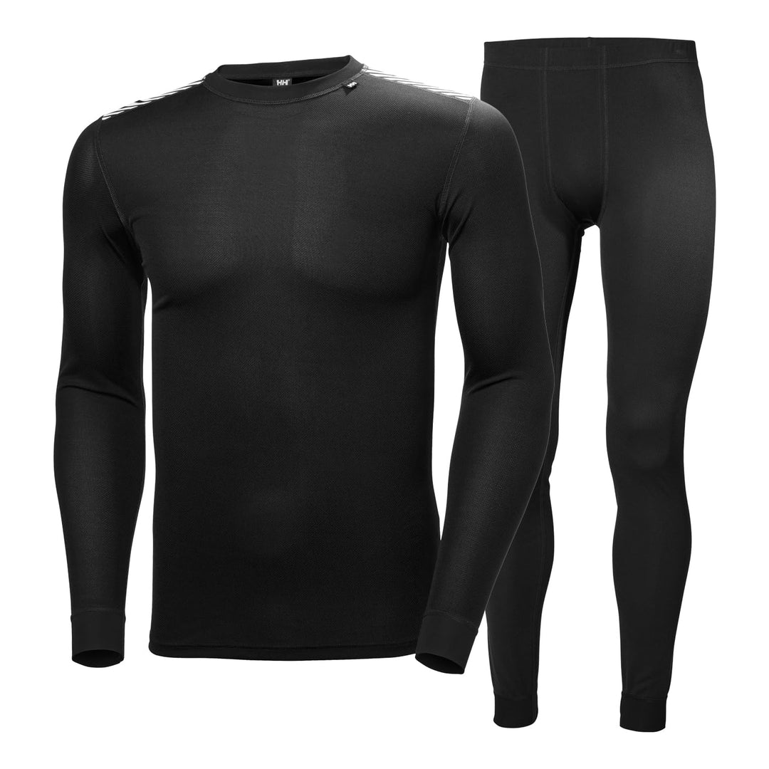 Helly Hansen Herren Funktionsunterwäsche HH Comfort Dry 2-Pack L Schwarz, L Schwarz