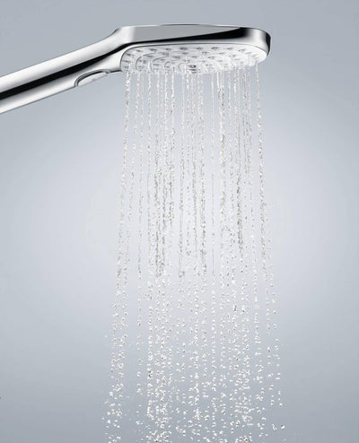 hansgrohe Duschkopf Raindance Select E, Handbrause 120mm, 3 Strahlarten, Mattschwarz Mattschwarz 3 S