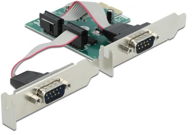 Delock PCI Express Karte zu 2 x Seriell RS-232 90007