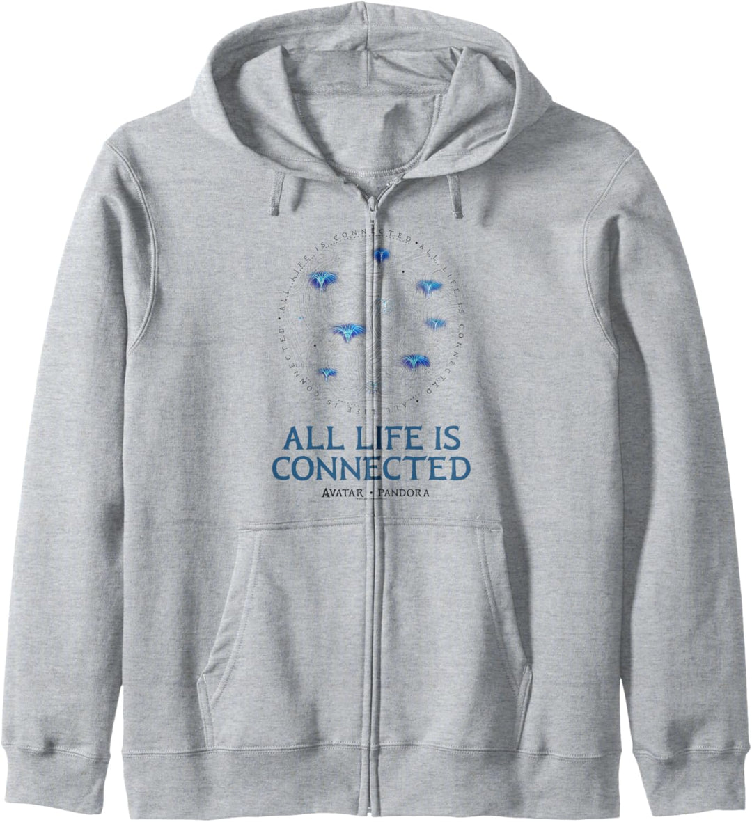 Avatar All Life Is Connected Pandora Grid Kapuzenjacke