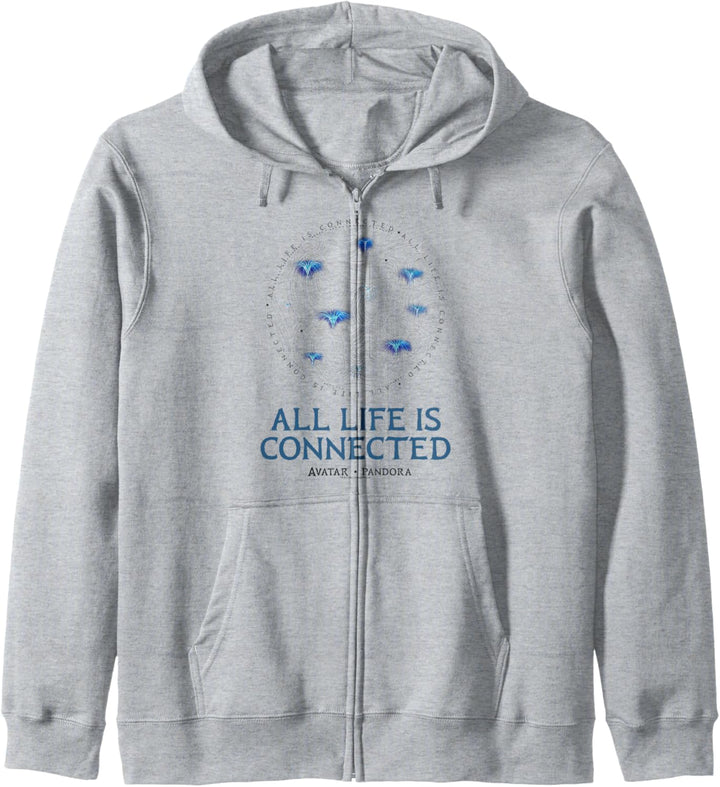 Avatar All Life Is Connected Pandora Grid Kapuzenjacke