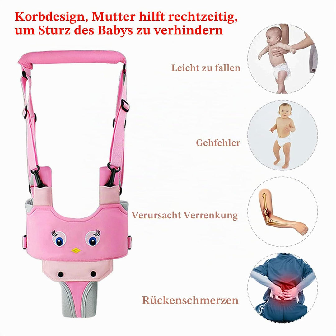 Lauflernhilfe Gehhilfe für Baby, IULONEE Baby Stehen und Gehen Lernen Helfer 4 in 1 Funktionale Vers