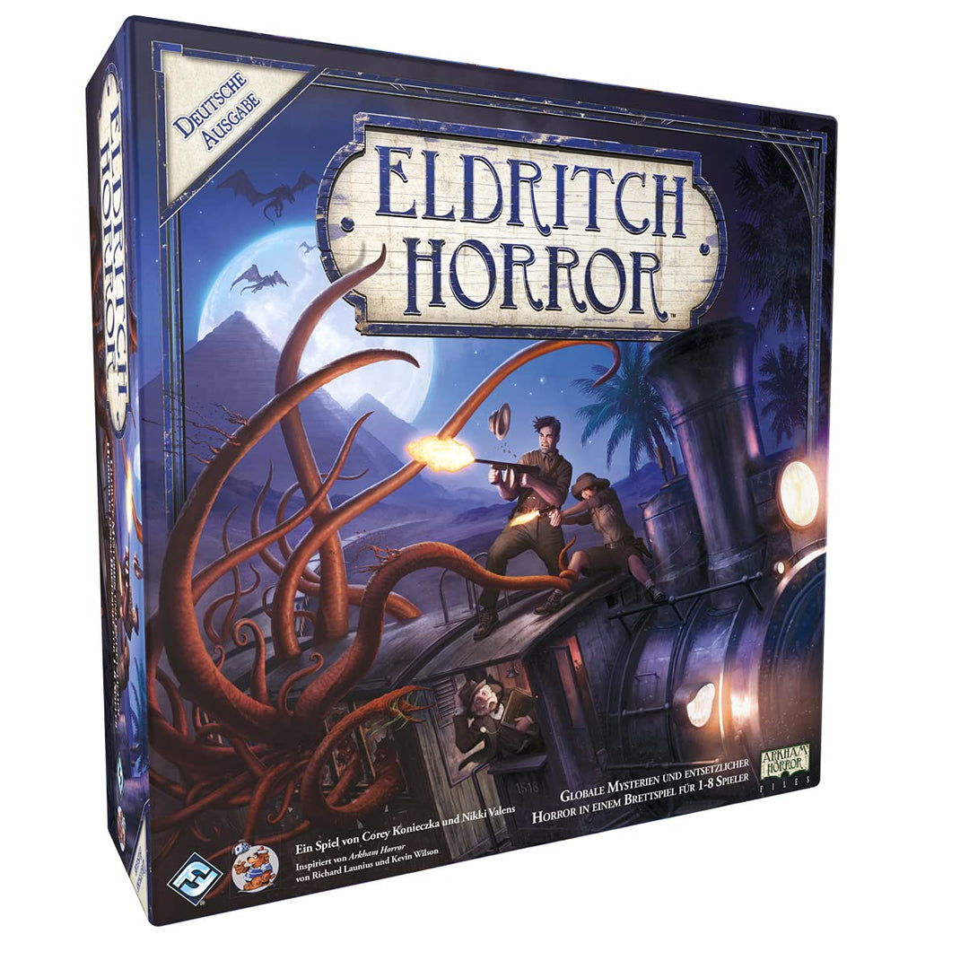 Fantasy Flight Games | Eldritch Horror | Grundspiel | Expertenspiel | Strategiespiel | 1-8 Spieler |