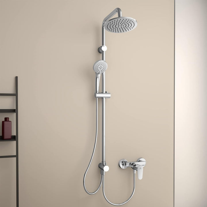 Ideal Standard A5691AA Idealrain Duschsystem Aufputz ohne Aufputz-Armatur 1050mm Chrom, ohne Aufputz