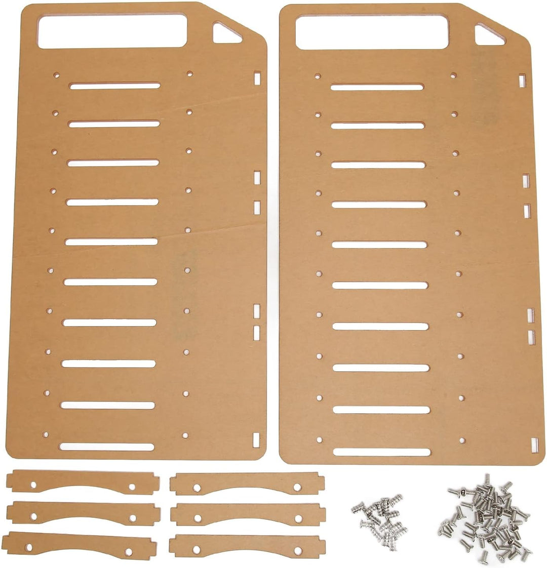 DIY 3,5-Zoll-Festplattenhalterung, Acryl-Festplattengestell, Mehrschichtiges, Genaues Montageloch, H