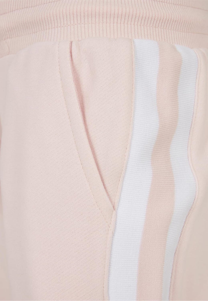 Urban Classics Damen Girls College Contrast Sweatpants 110-116 Pink/White/Pink, 110-116 Pink/White/P