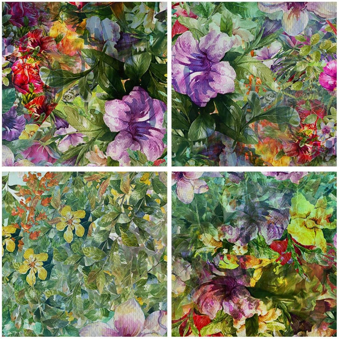 Panorama Bilder auf Leinwand blume sommer natur Leinwandbild 90x30cm Wandbilder Dekoration Wohnzimme