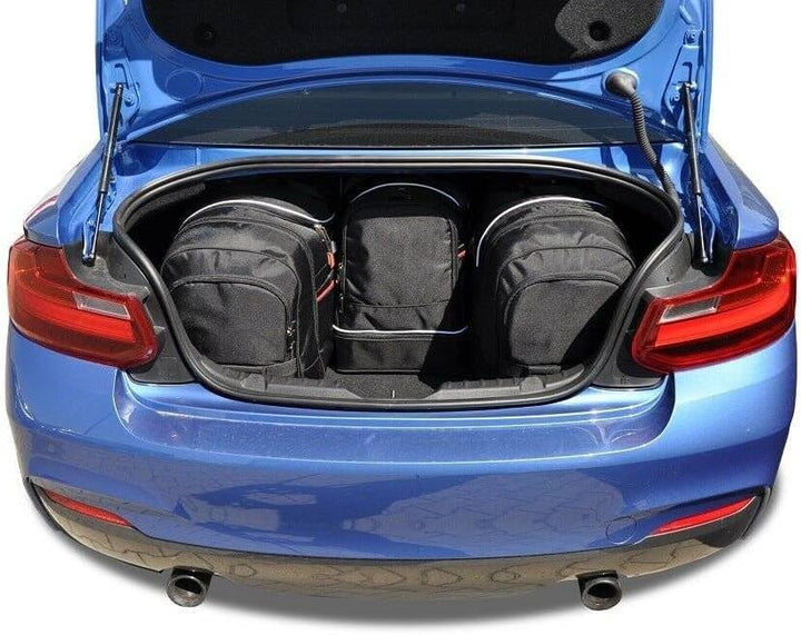 KJUST Dedizierte Reisetaschen 4 stk kompatibel mit BMW 2 COUPE F22 2013-2021