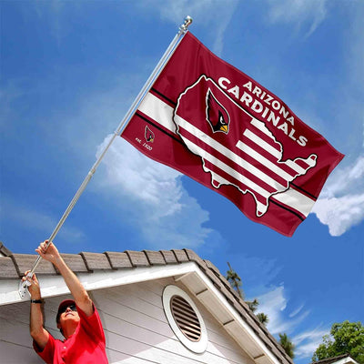 WinCraft Arizona Cardinals Nation USA American Country 3x5 Flag