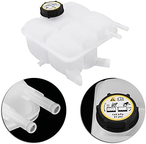 Kühlmittelbehälter, Qiilu Auto Kühlmittel Rückgewinnungstank Expansionsflasche Reservoir mit Kappe