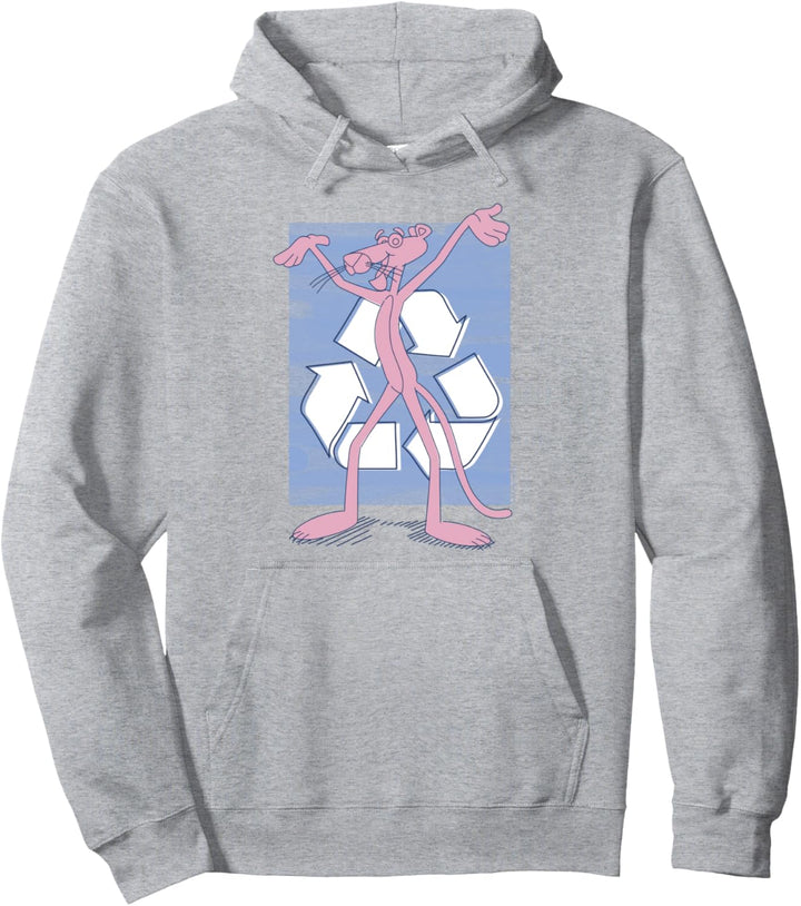 The Pink Panther Recycle Portrait Pullover Hoodie