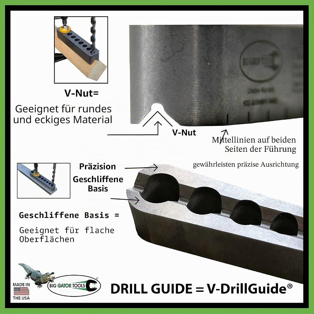 Big Gator Tools std1000dgnp v-Drill Guide