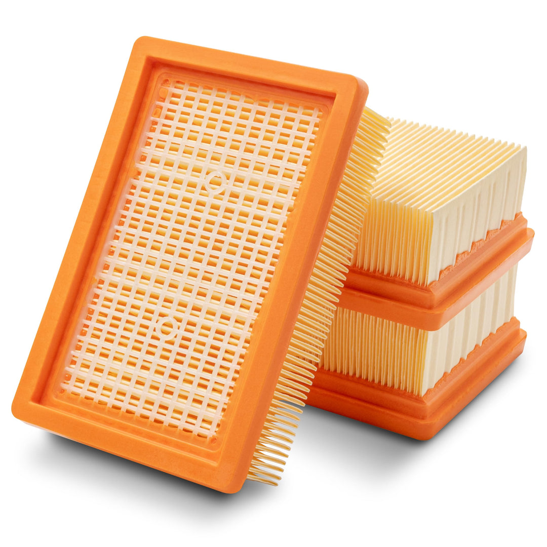 3 Filter für Kärcher Staubsauger Filter Flachfaltenfilter passend für WD4, WD5, WD6 / MV4, MV5, MV6