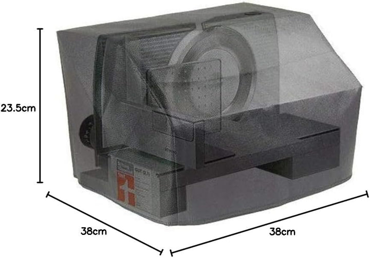 ROTRi massgenaue Staubschutzhülle für Allesschneider Graef Master M 20 - schwarz. Made in Germany Po