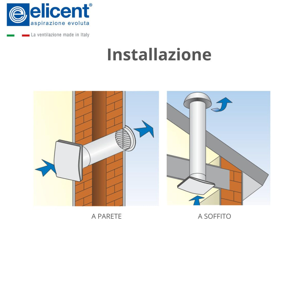 elicent | Elegance Spiralsauger Made in Italy (Timer, 150 mm) 150 mm Timer, 150 mm Timer