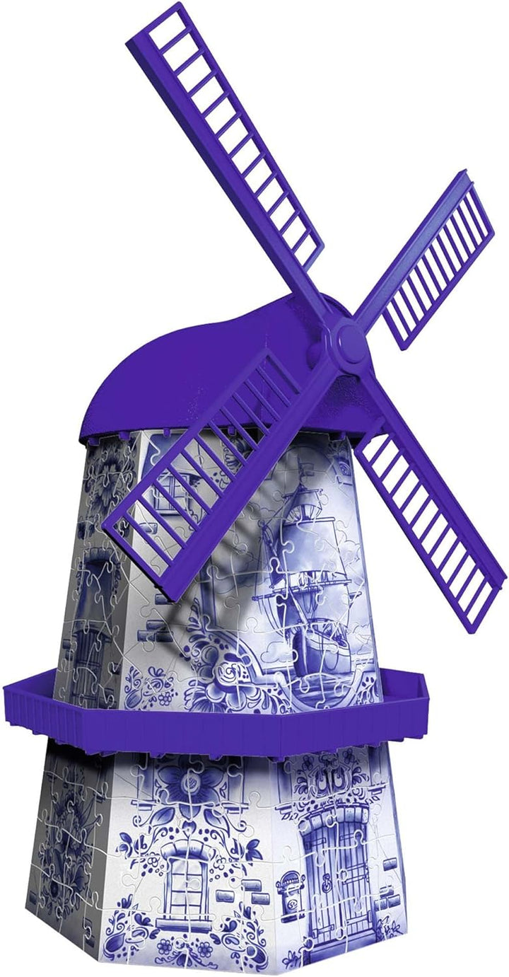Ravensburger - 3D Puzzle Building Serie Midi Mühle (12519)
