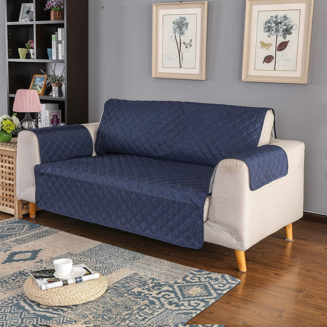 PETCUTE Sofabezug Sofaüberwurf Anti-Rutsch Sofa schonbezug wasserdichtes Sofabezüge Quilted Sofabezü