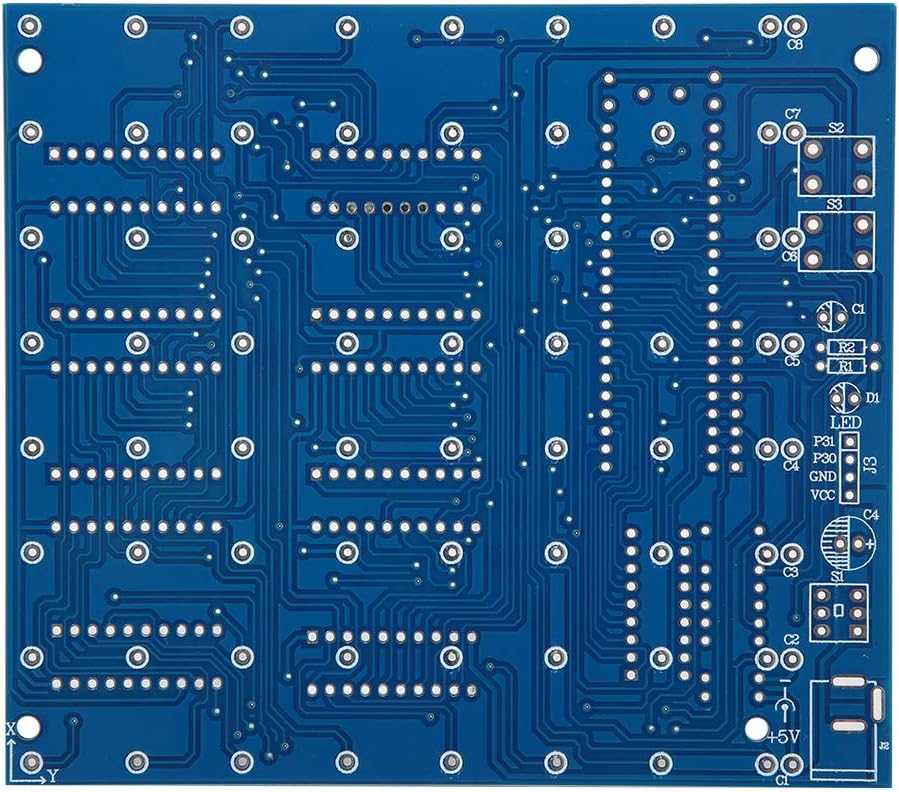 3D LED Würfel Licht Elektronik Bausatz, 8 x 8 x 8 Würfel LED Licht Würfel DIY Lötprojekt Bausatz, Ha