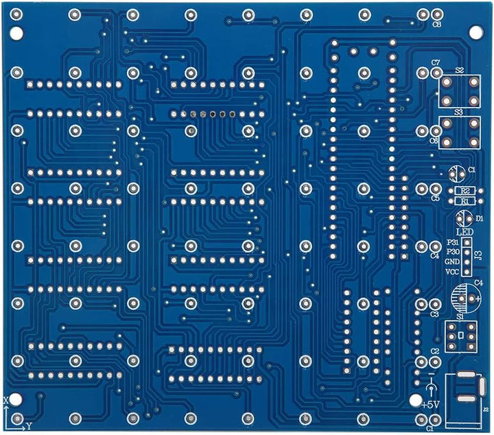 3D LED Würfel Licht Elektronik Bausatz, 8 x 8 x 8 Würfel LED Licht Würfel DIY Lötprojekt Bausatz, Ha