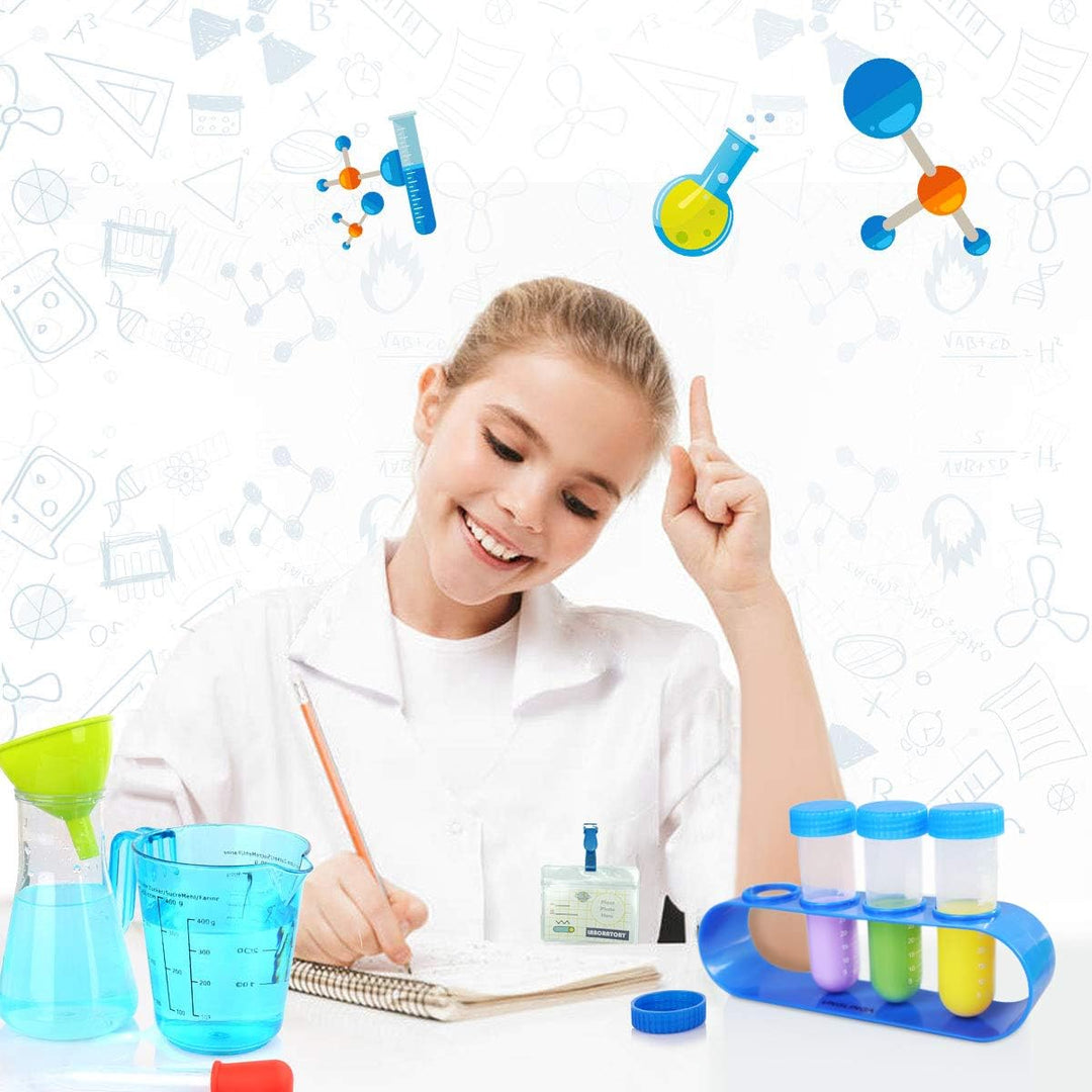 UNGLINGA Wissenschaft Experimentierkästen für Kinder - Laborkittel Wissenschaftlerin Anziehen und Ro