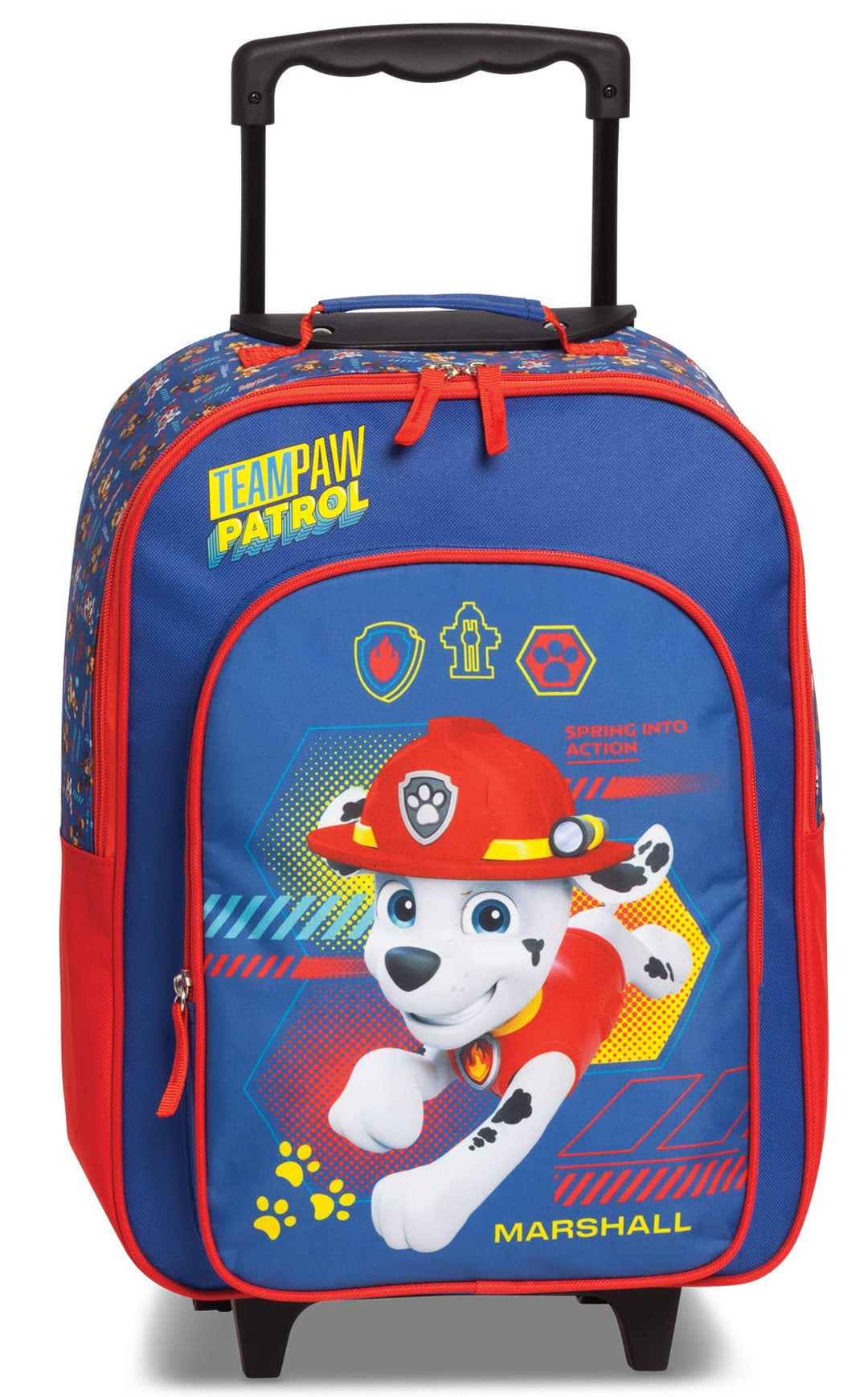 Fabrizio Paw Patrol Chase Marshall Skye Kinder Trolley Kinderkoffer Weichgepäck Polyester 32 x 42 x