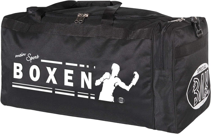BAY XL Sporttasche Mein Sport Boxen Boxing Tasche Trainingstasche Boxtasche Boxingtasche Box Bag sch