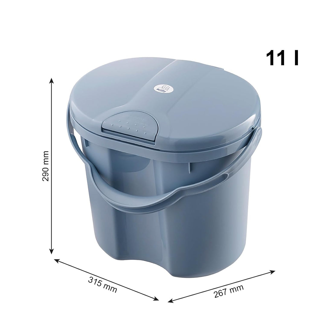 Rotho Babydesign TOP Windeleimer - recycelt - Windeleimer - geruchsdicht - ohne Nachfüllkasetten - W