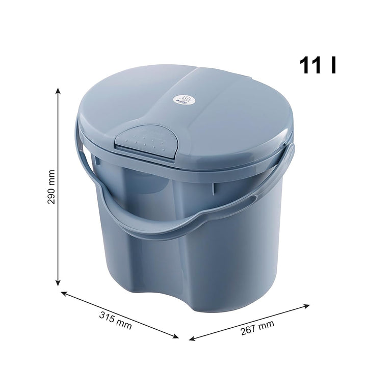 Rotho Babydesign TOP Windeleimer - recycelt - Windeleimer - geruchsdicht - ohne Nachfüllkasetten - W