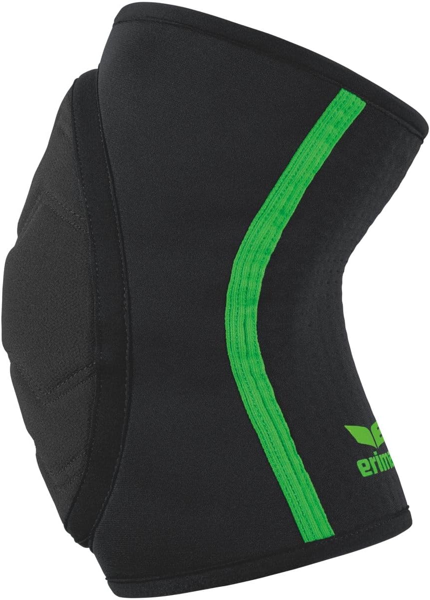 Erima Torwart Ellenbogenschoner XL Schwarz/Green, XL Schwarz/Green
