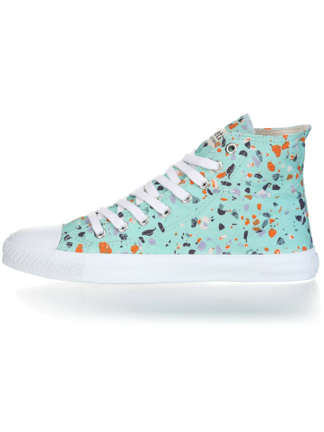 Ethletic Unisex Fair Trainer White Cap Hi Cut Collection 18 Sneaker 41 EU Terrazzo Spearmint Just Wh