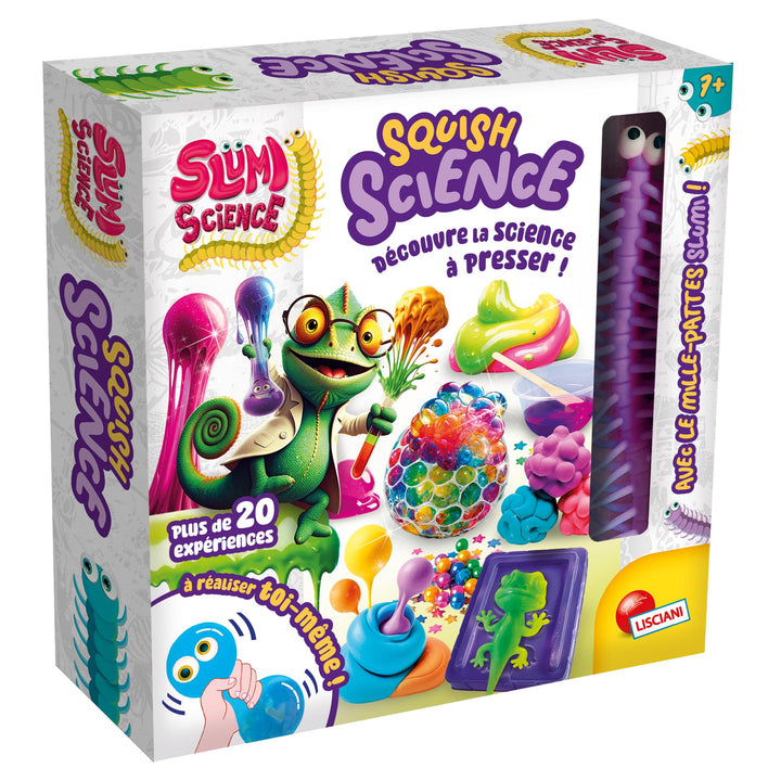 Lisciani – SLUMI Science – Squishy Science – Wissenschaftliches Experimentier-Set für Kinder ab 6 Ja