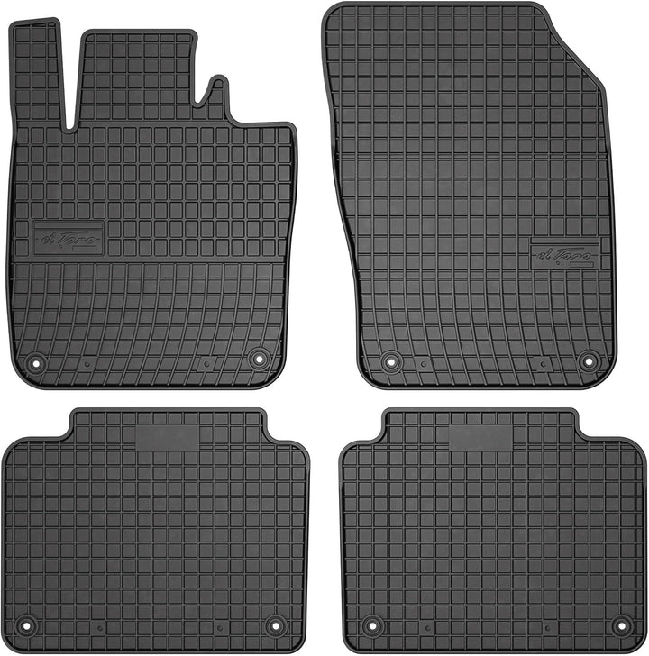 M MOTOS Gummimatten Auto Fussmatte passt für Volvo S90 ab 2016 Verbessern Sie Ihren Reisekomfort mit