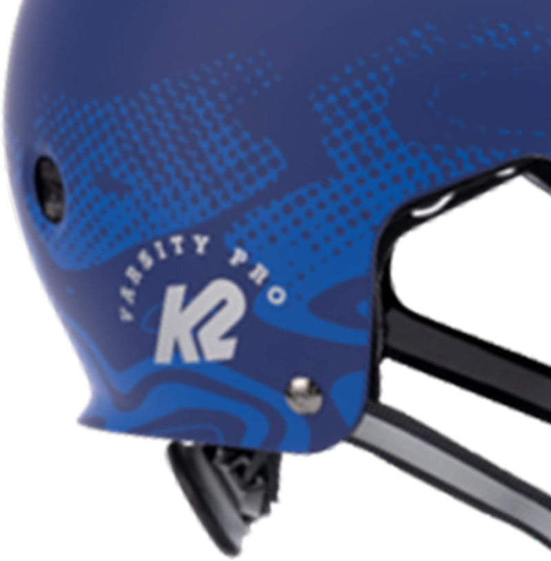 K2 Skates VARSITY PRO Helm, Inline Skate Helm, Fahrradhelm, Skateboard Helm S (48 - 54 cm) navy, S (