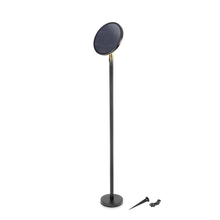 Esotec Solar Sensor Stand-/ Tisch- Leseleuchte Emilia 150, höhenverstellbar, Höhe 153cm, 5 Stufen di