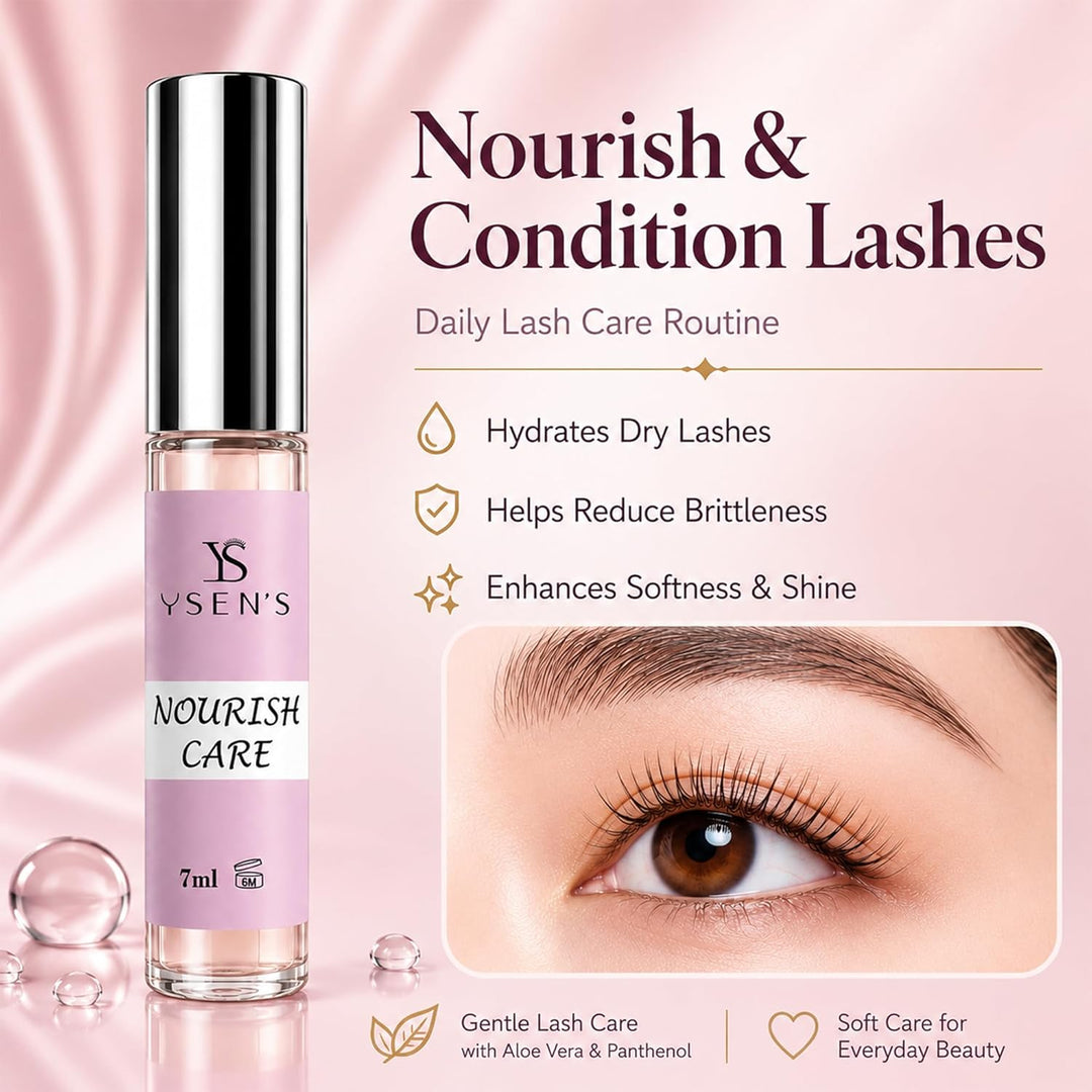 YSEN'S Wimpernlifting Set mit Farbe – 4-in-1 Lash Lift Kit & Brow Lamination Kit mit Glue Balm – Pro